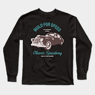 Vintage Sportscar classic Car Muscle Car Long Sleeve T-Shirt